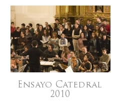 Ensayo Catedral 2010